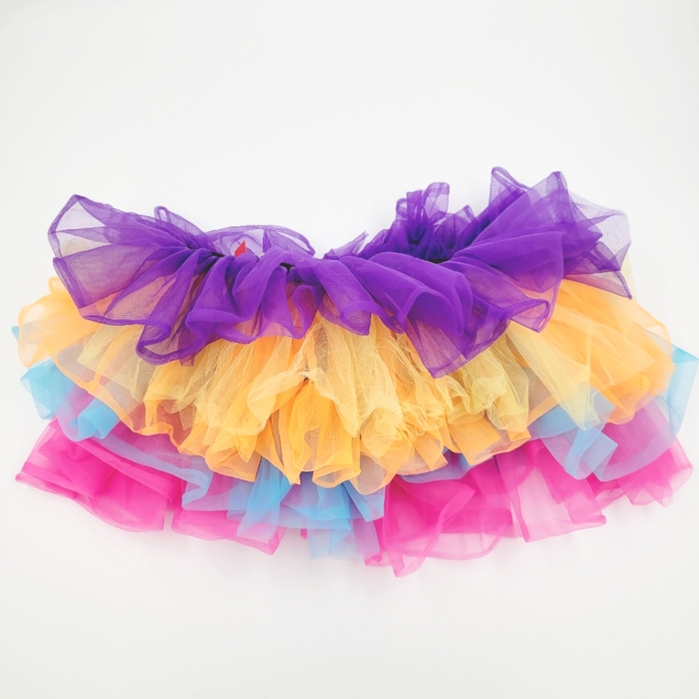 NEW MULTICOLOR TUTU SKIRT